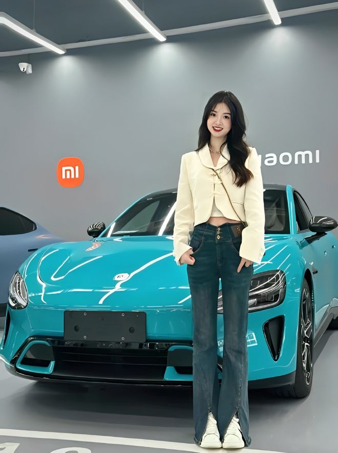 质量都这么高的吗？仙女也就长这样吧不朽情缘首页小米SU7的美女车主(图9)