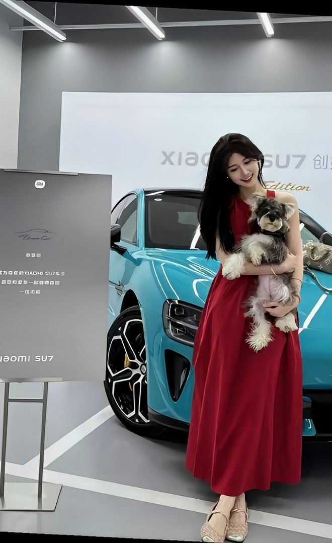 质量都这么高的吗？仙女也就长这样吧不朽情缘首页小米SU7的美女车主(图4)